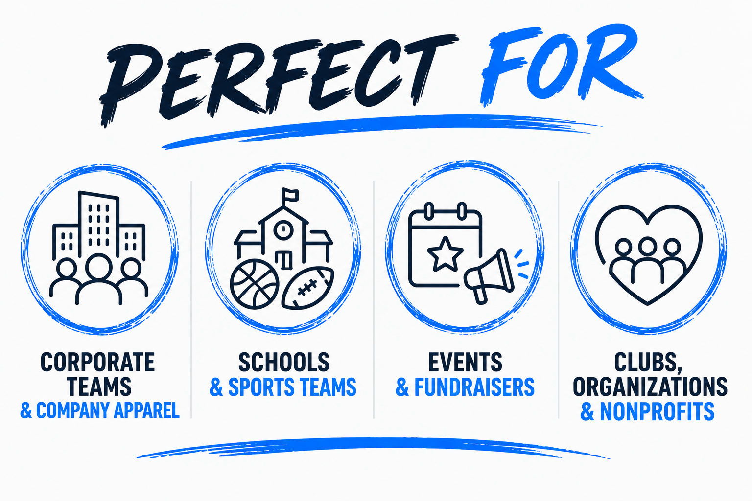 Perfect For Teams, School and Events